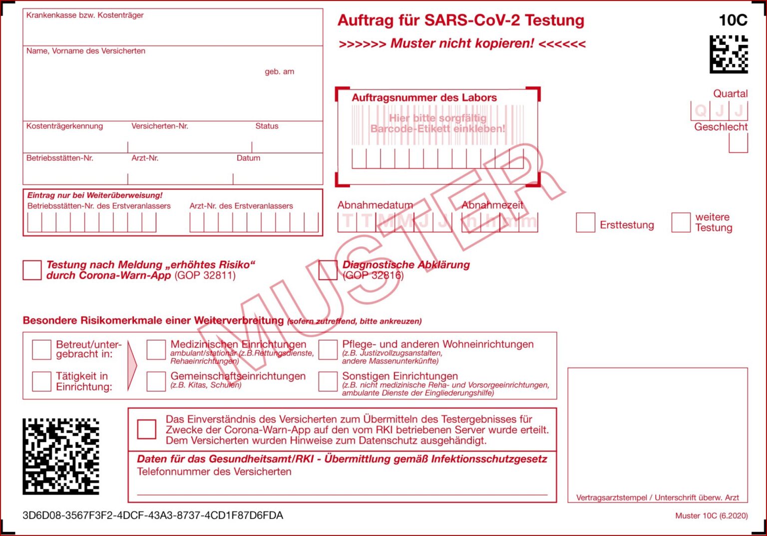 Neuartiges Coronavirus (2019-nCoV / SARS-CoV-2) • Labor Enders